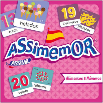 Assimemor (Kinderspiel), Alimentos & Números (Speisen & Zahlen)