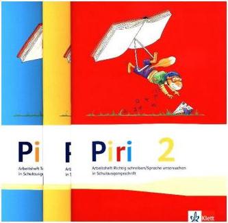 2. Schuljahr, Arbeitsheft in Schulausgangsschrift, 3 Hefte