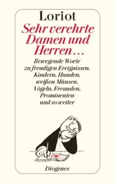 Sehr verehrte Damen und Herren . . .