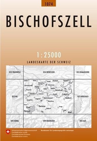 Landeskarte der Schweiz Bischofszell