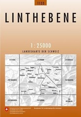 Landeskarte der Schweiz Linthebene