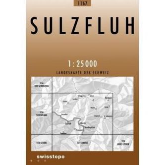 Landeskarte der Schweiz Sulzfluh