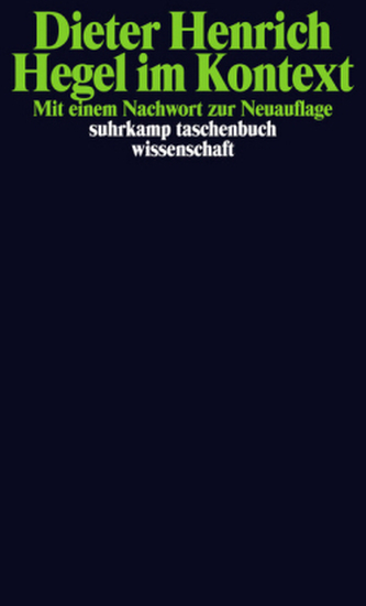 Hegel im Kontext