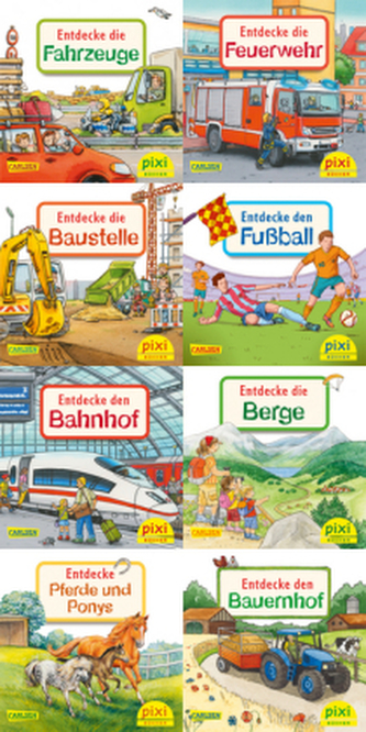 Pixi-Buch 2179-2186 (Entdecke deine Welt 3)