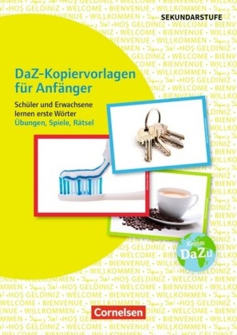 DaZ-Kopiervorlagen für Anfänger - Schüler und Erwachsene lernen erste Wörter