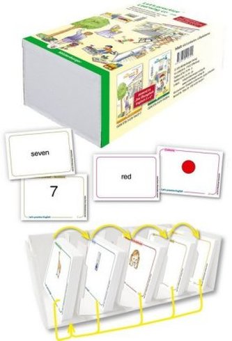 Let's practice English - Learning cards