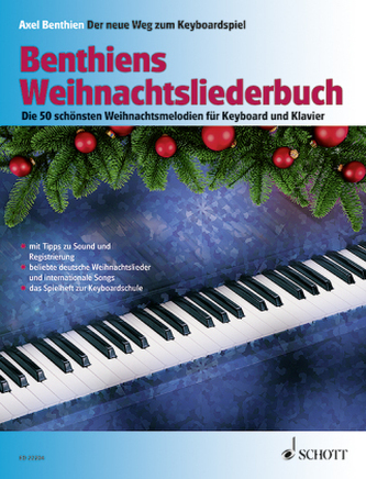Benthiens Weihnachtsliederbuch, Keyboard und Klavier