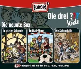 Die drei ???-Kids, 3er Box, 3 Audio-CDs. Box.9