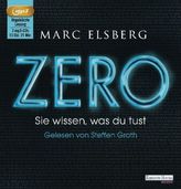 ZERO - Sie wissen, was du tust, 2 MP3-CDs