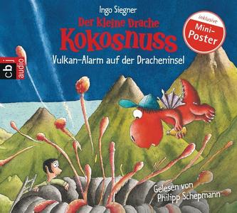 Der kleine Drache Kokosnuss - Vulkan-Alarm auf der Dracheninsel, 1 Audio-CD