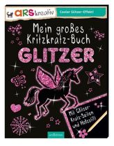 Mein großes Kritzkratz-Buch Glitzer