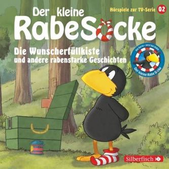 Der kleine Rabe Socke - Die Wunscherfüllkiste und andere rabenstarke Geschichten, 1 Audio-CD