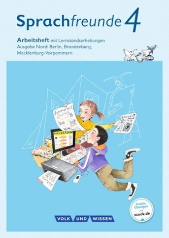 4. Schuljahr, Arbeitsheft mit Lernstandserhebungen in Schulausgangsschrift
