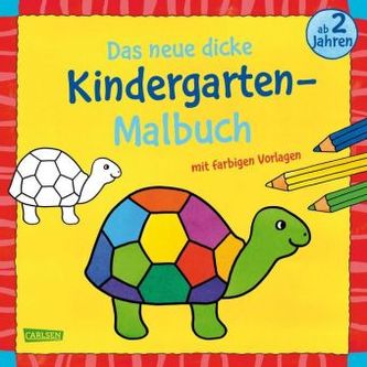 Das neue, dicke Kindergarten-Malbuch