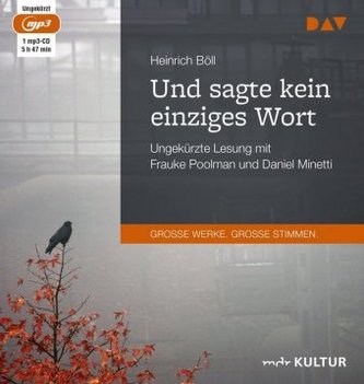 Und sagte kein einziges Wort, 1 MP3-CD