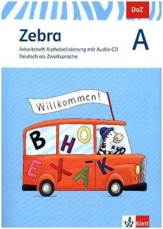 Zebra A, m. Audio-CD
