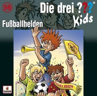 Die drei ??? Kids - Fußballhelden, 1 Audio-CD
