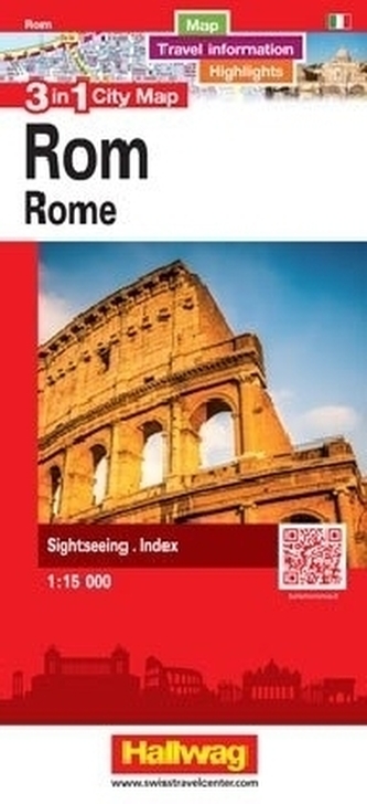 3 in 1 City Map Rom / Rome