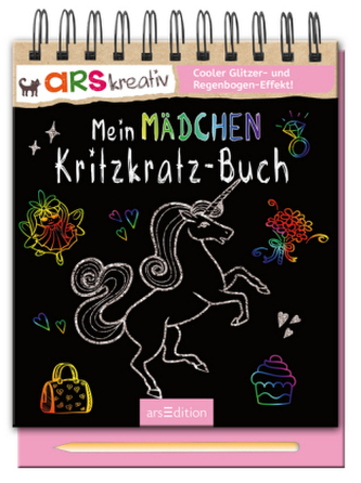 Mein Mädchen-Kritzkratz-Buch