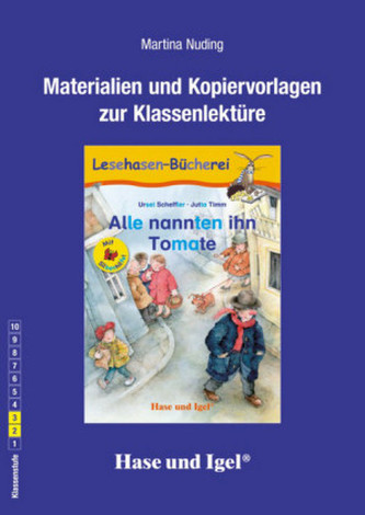 Materialien und Kopiervorlagen zur Klassenlektüre: Alle nannten ihn Tomate / Silbenhilfe