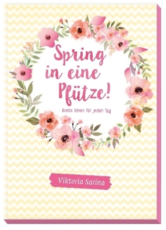 Spring in eine Pfütze