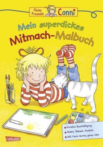Meine Freundin Connie - Mein superdickes Mitmach-Malbuch