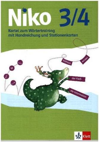 3./4. Schuljahr, Kartei zum Wörtertraining mit Handreichungen und Stationenkarten