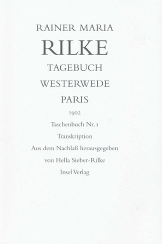 Tagebuch Westerwede, Paris. 1902, 2 Bde.