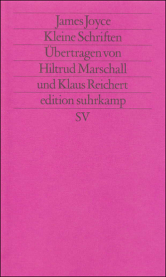 Kleine Schriften