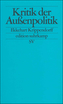 Kritik der Außenpolitik