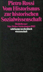 Vom Historismus zur historischen Sozialwissenschaft