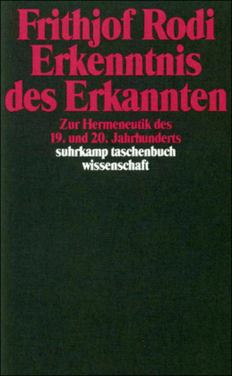 Erkenntnis des Erkannten