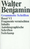 Fragmente vermischten Inhalts, Autobiographische Schriften