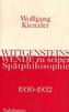 Wittgensteins Wende zu seiner Spätphilosophie 1930-1932