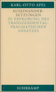 Auseinandersetzungen in Erprobung des transzendental-pragmatischen Ansatzes