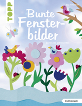 Bunte Fensterbilder durch alle Jahreszeiten