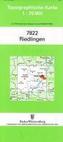 Topographische Karte Baden-Württemberg Riedlingen