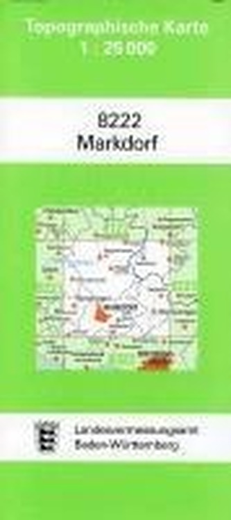 Topographische Karte Baden-Württemberg Markdorf