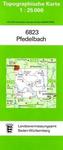 Topographische Karte Baden-Württemberg Pfedelbach