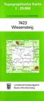 Topographische Karte Baden-Württemberg Wiesensteig