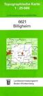 Topographische Karte Baden-Württemberg Billigheim