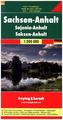 Freytag & Berndt Autokarte Sachsen-Anhalt / Sajonia-Anhalt / Saksen-Anhalt. Saxony-Anhalt / Saxe-Anhalt / Sassonia-Anhalt