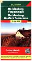 Freytag & Berndt Autokarte Mecklenburg-Vorpommern / Mecklenburg-Western Pomerania. Mecklembourg-Poméranie occidentale / Meclenbu