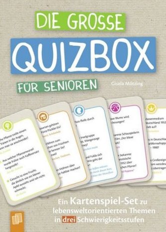 Die große Quizbox für Senioren (Kartenspiel)