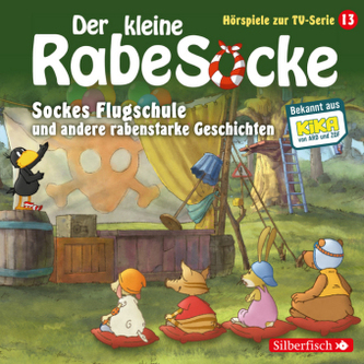 Der kleine Rabe Socke - Sockes Flugschule und andere rabenstarke Geschichten, 1 Audio-CD