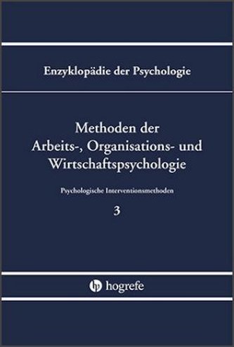 Methoden der Arbeits-, Organisations- und Wirtschaftspsychologie