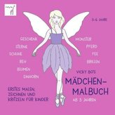 Vicky Bo's Mädchen-Malbuch ab 3 Jahren