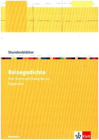 Reisegedichte. Vom Sturm und Drang bis zur Gegenwart