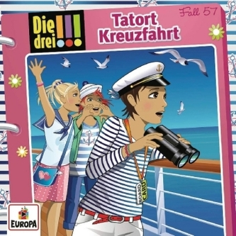 Die drei !!! - Tatort Kreuzfahrt, 1 Audio-CD