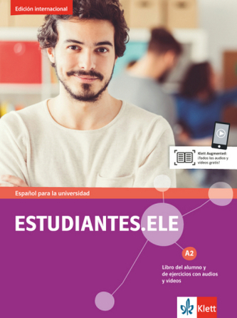 Estudiantes.ELE A2 international - Libro del alumno y de ejercicios + vídeos y audios